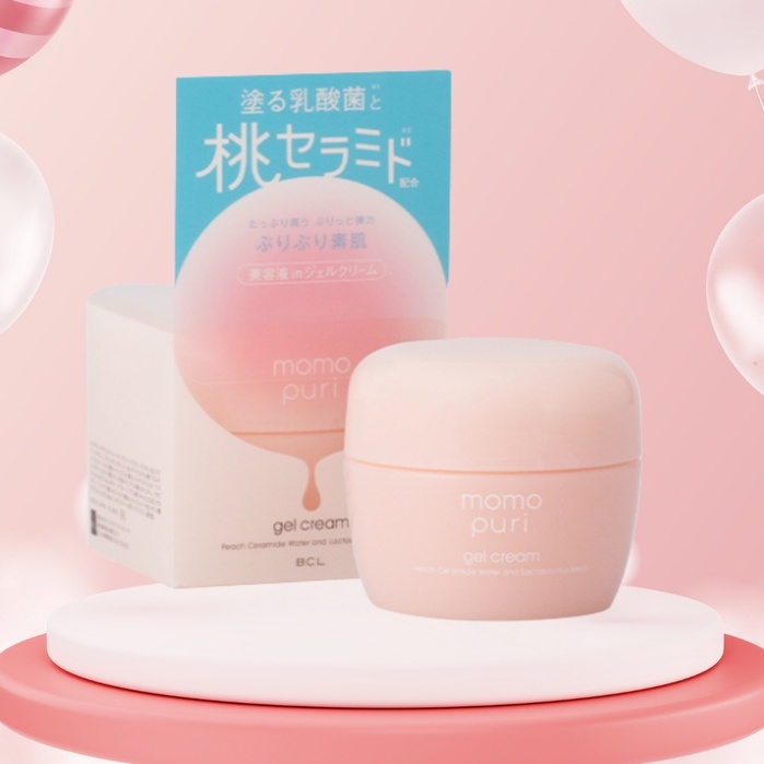 Kem dưỡng da hương đào BCL Momopuri Gel Cream 80g