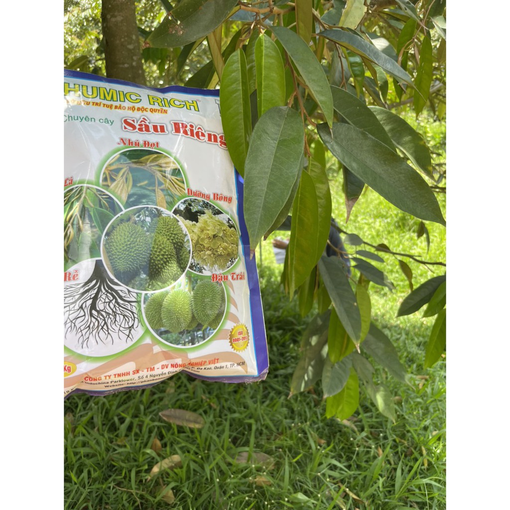 Phân Bón Cho Sầu Riêng Humic Rich Gói 1kg - Kích Rễ Mạnh, Bung Đọt Nhanh, Phục Hồi Cây Suy, Dưỡng Cây Sung Khỏe