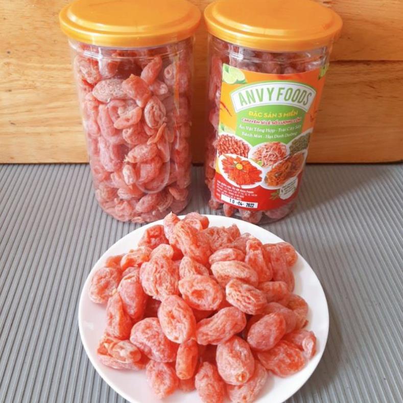 Xí Muội Đào Hồng Chua Ngọt ( Ô Mai Đào)100gr/350gr/500gr