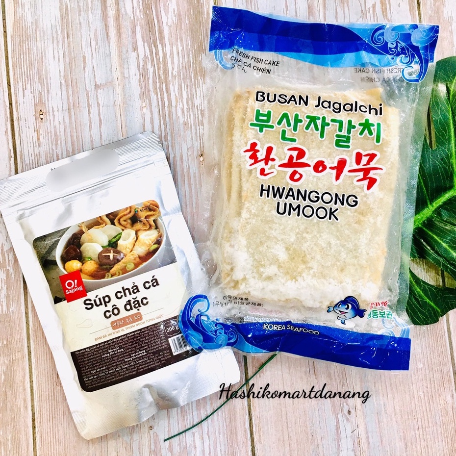 Súp nấu chả cá cô đặc 500g - dùng nấu canh chả cá Hàn Quốc
