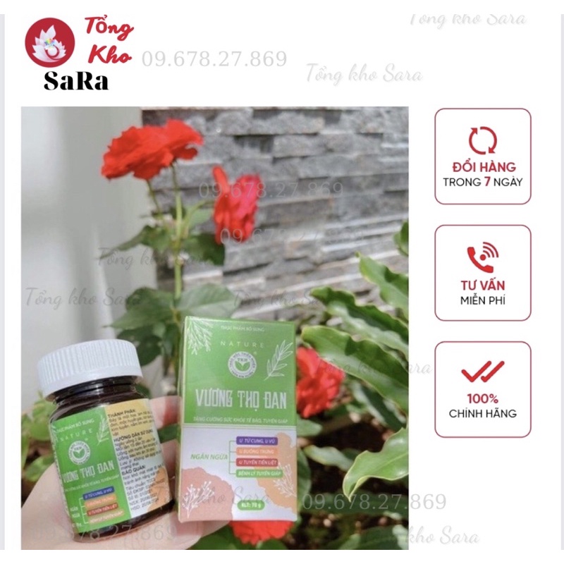 Thảo Mộc Vương Thọ Đan Trần Kim Huyền- Tổng Kho Sara