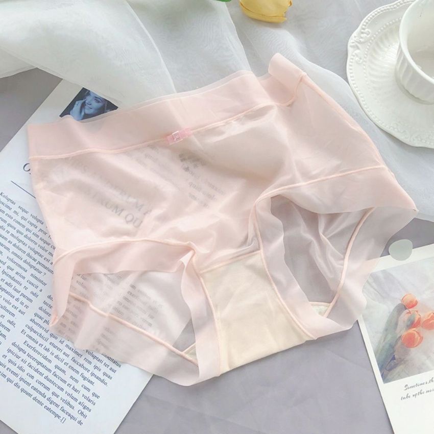 Quần lót nữ xuyên thấu,quần chíp nữ thun lạnh siêu mỏng mềm mại tôn dáng sexy Kingshop - L896