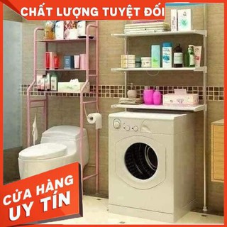 Kệ cao để sau bồn cầu , máy giặt trong nhà vệ sinh