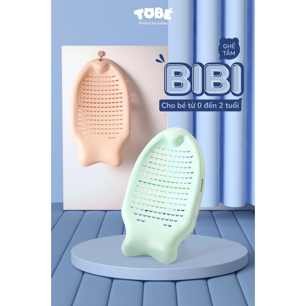 Ghế tắm Bibi Tobé an toàn vệ sinh cho trẻ