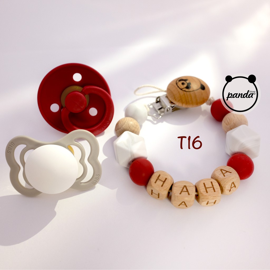 Dây đeo ti giả Panda (làm theo tên bé)