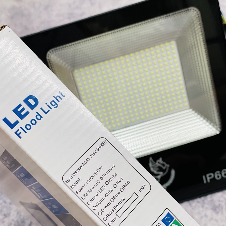 Đèn Pha Led 50w 100w 200w đèn hắt 50w100w200w đèn Chiếu Biển Quảng Cáo 50w, 100w, 200w, đèn Led Pha Ngoài Trời