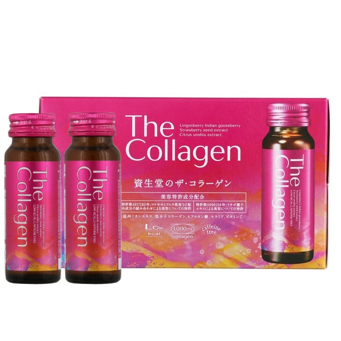 Nước uống đẹp da Shiseido Collagen 50ml x 10 lọ ( 25-35 tuổi)