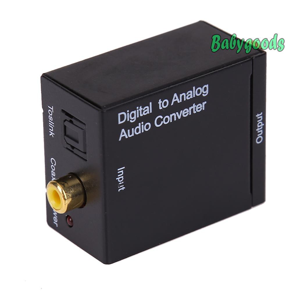 Bộ Chuyển Đổi Cáp Quang Đồng Trục Sang Analog Rca L / R