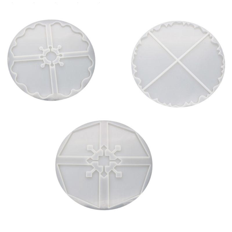 Set 3 Khuôn Silicone Làm Mặt Dây Chuyền Tiện Lợi