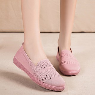 Giày nữ mùa hè Giày cho mẹ Giày lười thông thường Size:35-40