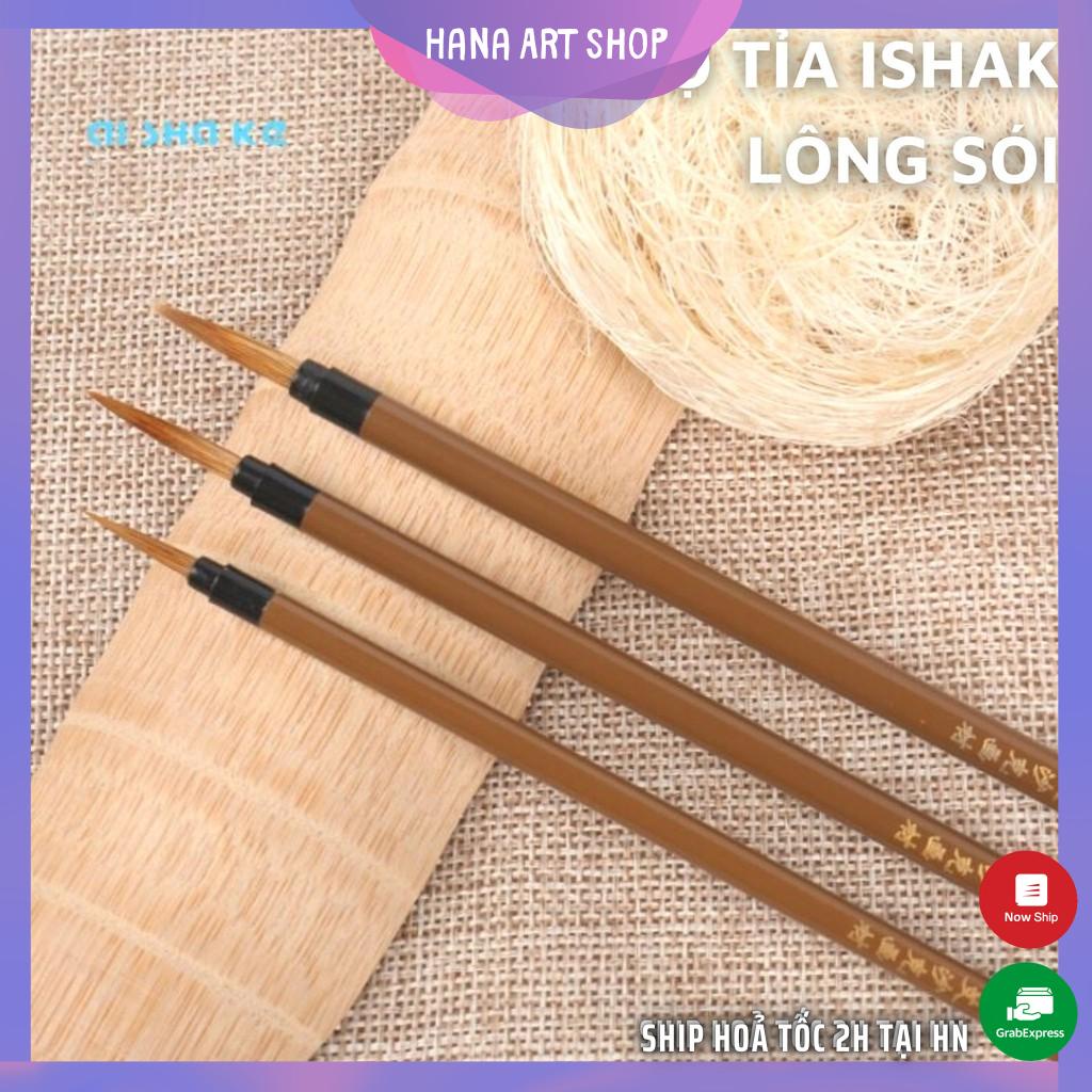 Cọ tỉa lông sói Ishake ( Ai sha ke)