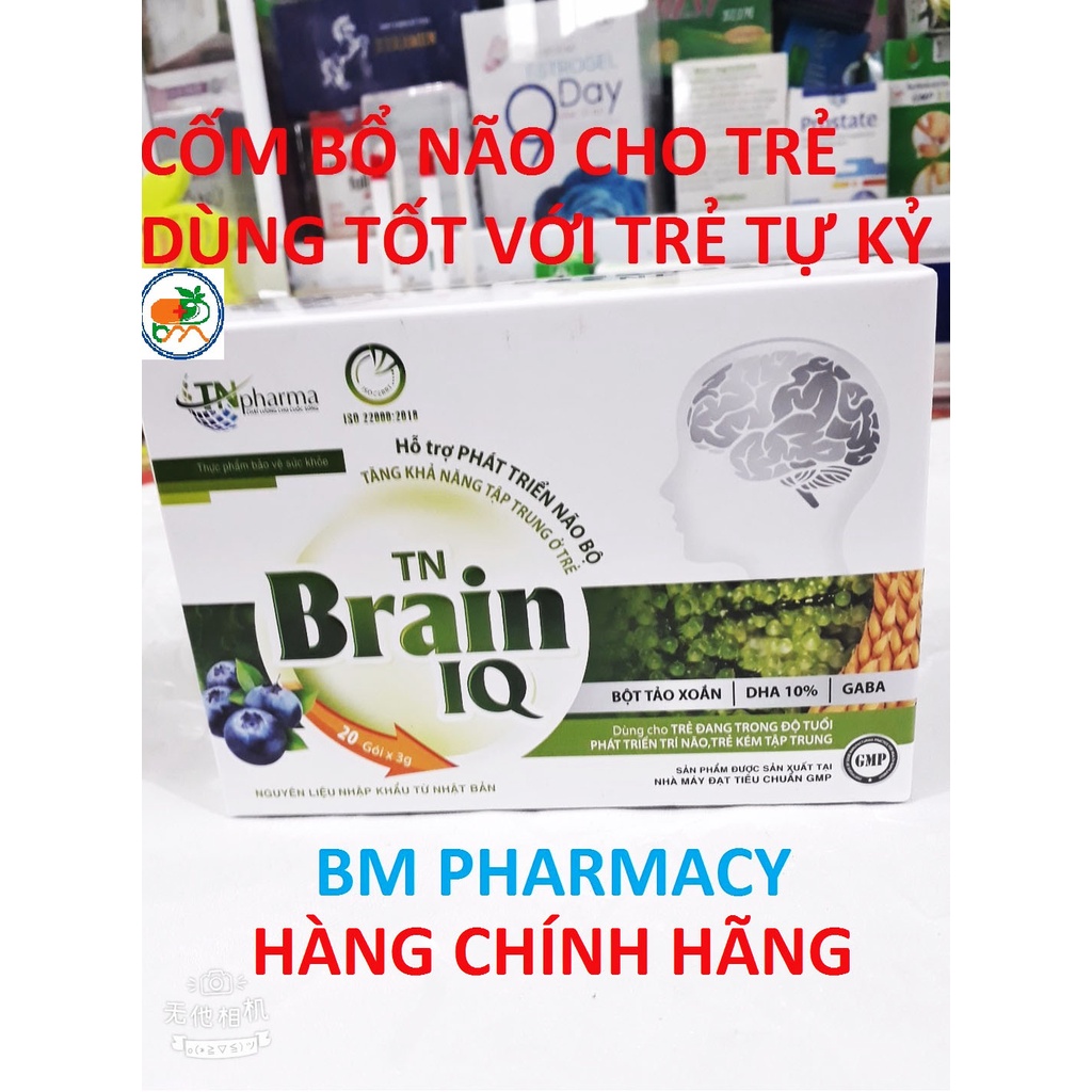 (CHÍNH HÃNG) Cốm bổ não TN BRAIN IQ, hỗ trợ phát triển não bộ, tăng khả năng tập trung của trẻ, giúp tăng cường sức khỏe