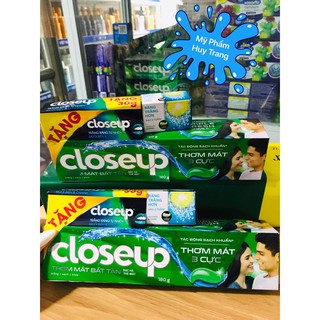 Kem đánh răng Closeup thơm mát 3 cực tặng kèm 1 típ nhỏ