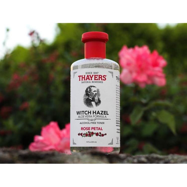 Hàng USA- Nước Hoa Hồng Thayers Rose Petal Witch Hazel Toner