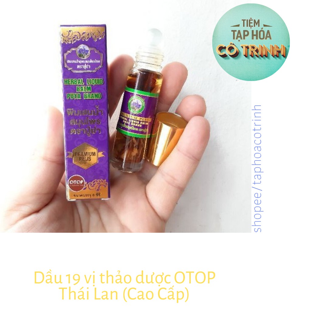 Dầu Gió 19 Loại Thảo Dược Thái Lan 8ml chuyên sỉ và lẻ