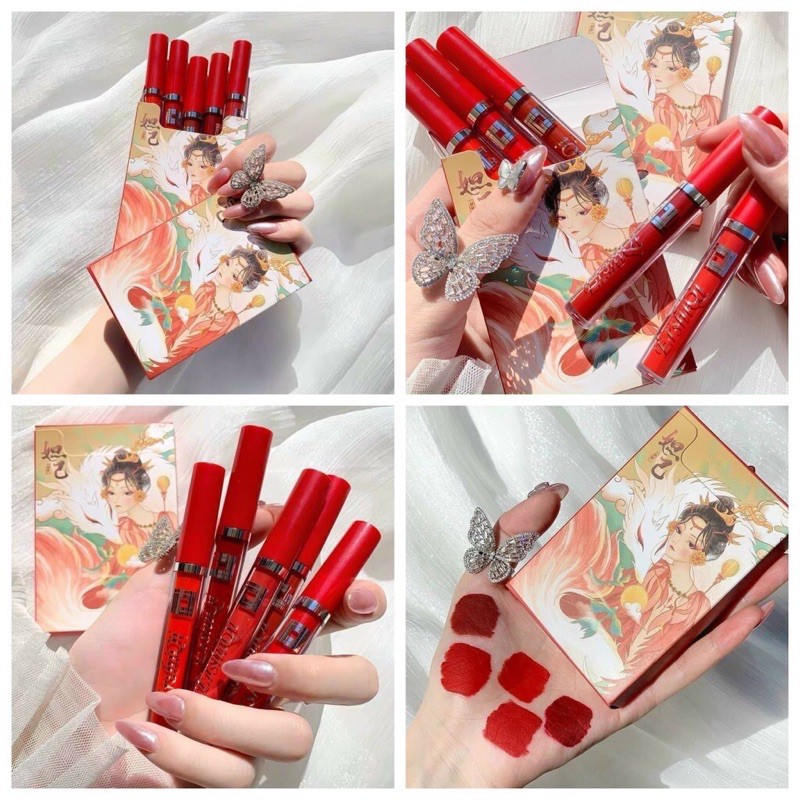 Set 5 Son Kem Lì Matte phong cách con gái | BigBuy360 - bigbuy360.vn