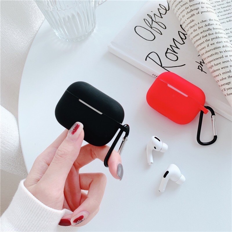 Case airpod Pro  Vỏ Bao silicon dẻo trơn đựng tai nghe không dây