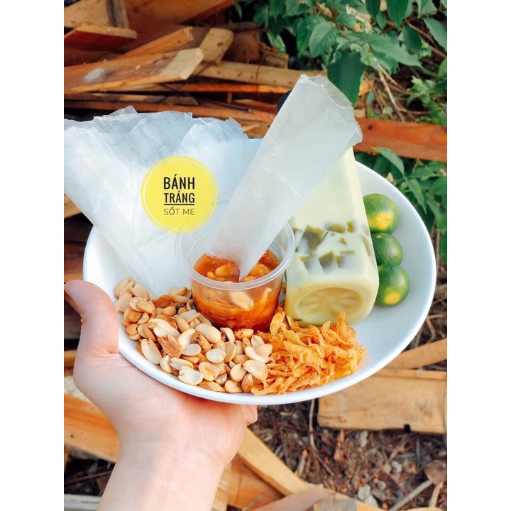 Bánh tráng me tây ninh sốt đặc biệt Bánh tráng chấm siêu ngon /Snack Cô Tấm