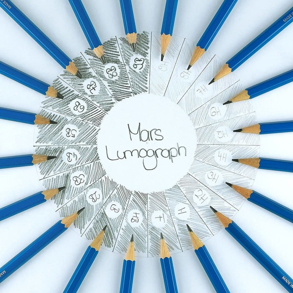 CHÌ PHÁC THẢO STAEDTLER MARS® LUMOGRAPH® 100 THEARTSHOP