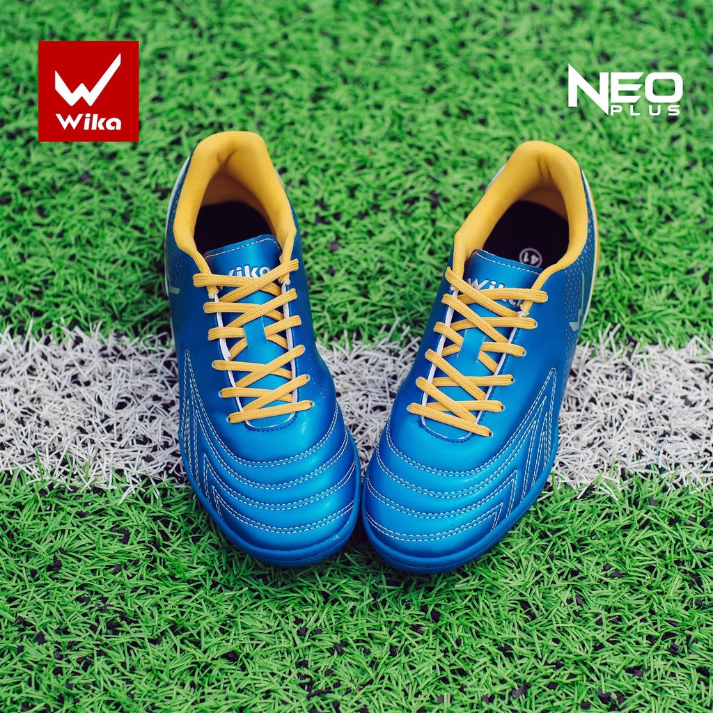 Giày Wika NEO Plus 2022 Chất Liệu Da PU Cao Cấp Đế TF Bám Sân Cỏ Nhân Tạo Đã Khâu Đế
