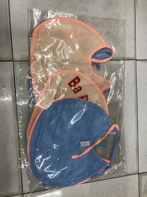Combo 2 yếm băng lông 2 lớp