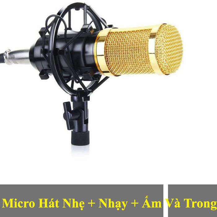 Mic Thu Âm Bm900 Waichang, chuyên dụng cho thu âm, livestream Hay