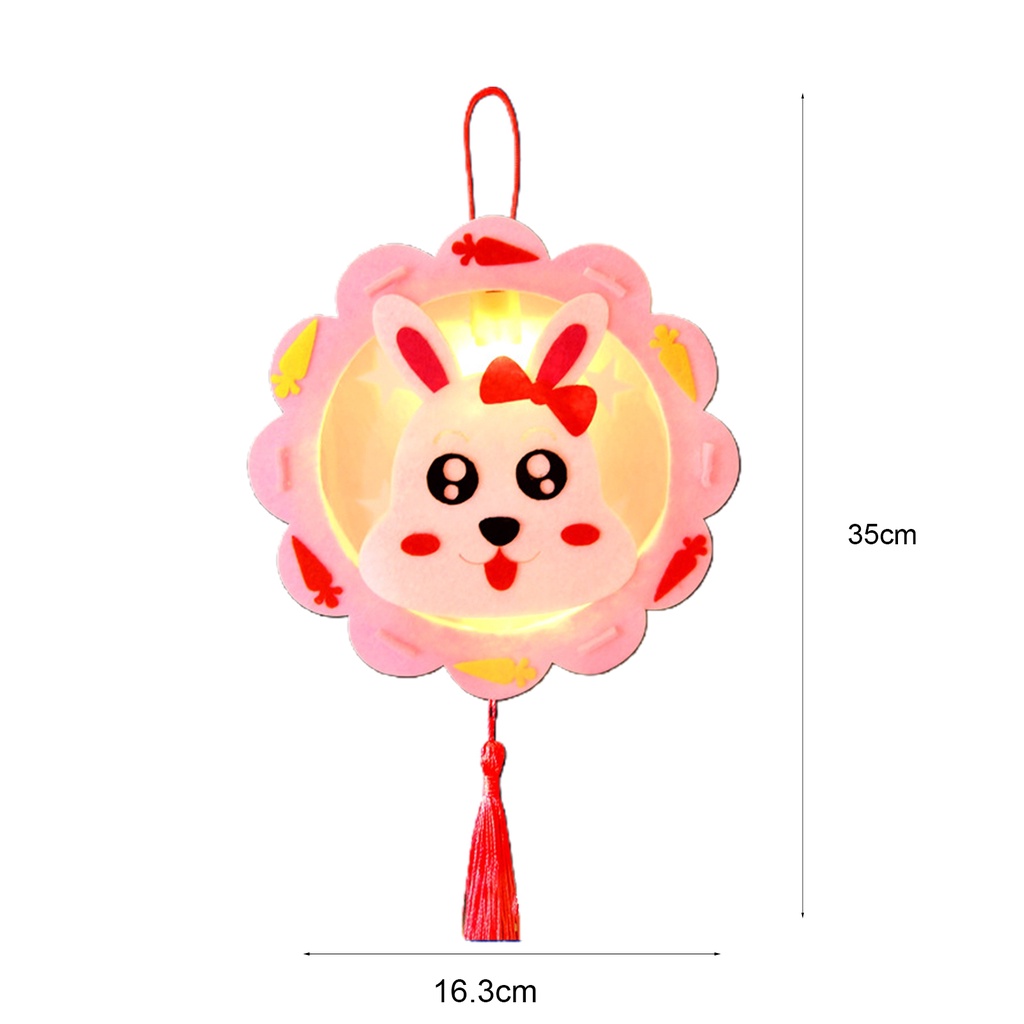 |Superbaby| Lồng Đèn Vải Không Dệt Phát Sáng Phong Cách Trung Hoa Trang Trí Năm Mới