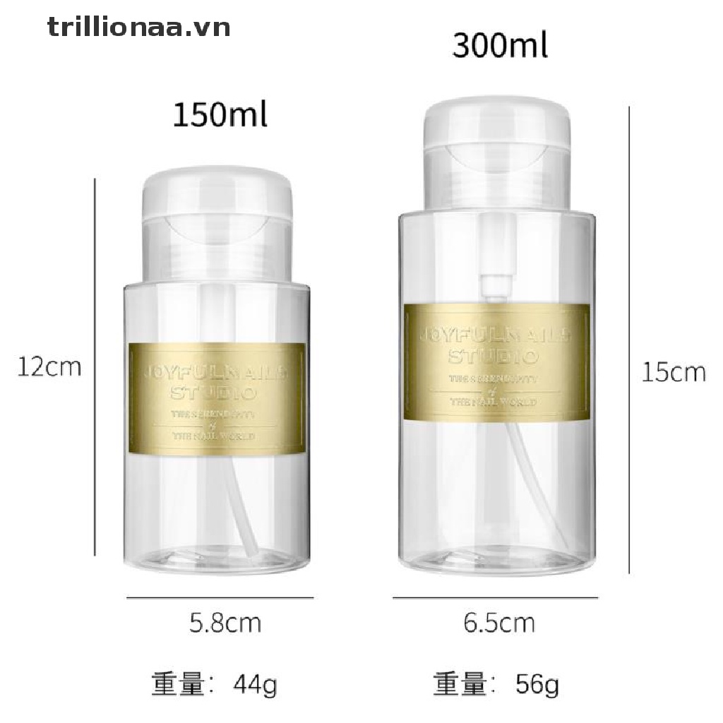 Chai Đựng Dung Dịch Tẩy Sơn Móng Có Nắp Đậy Tiện Dụng