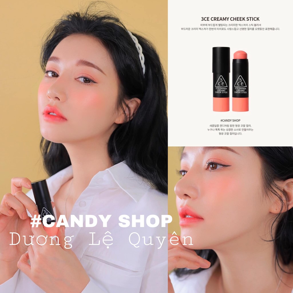 Má hồng 3 C E CREAMY CHEEK STICK | BigBuy360 - bigbuy360.vn