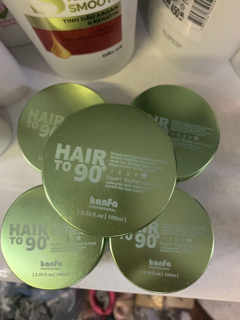 Sáp Vuốt Tóc Hair To 90 Kanfa (xanh lá)