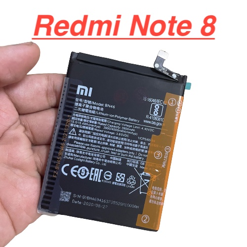 ✅ Pin Zin Chính Hãng Xiaomi Redmi Note 8 mã BN46 Dung Lượng 4000mah Battery Linh Kiện Thay Thế