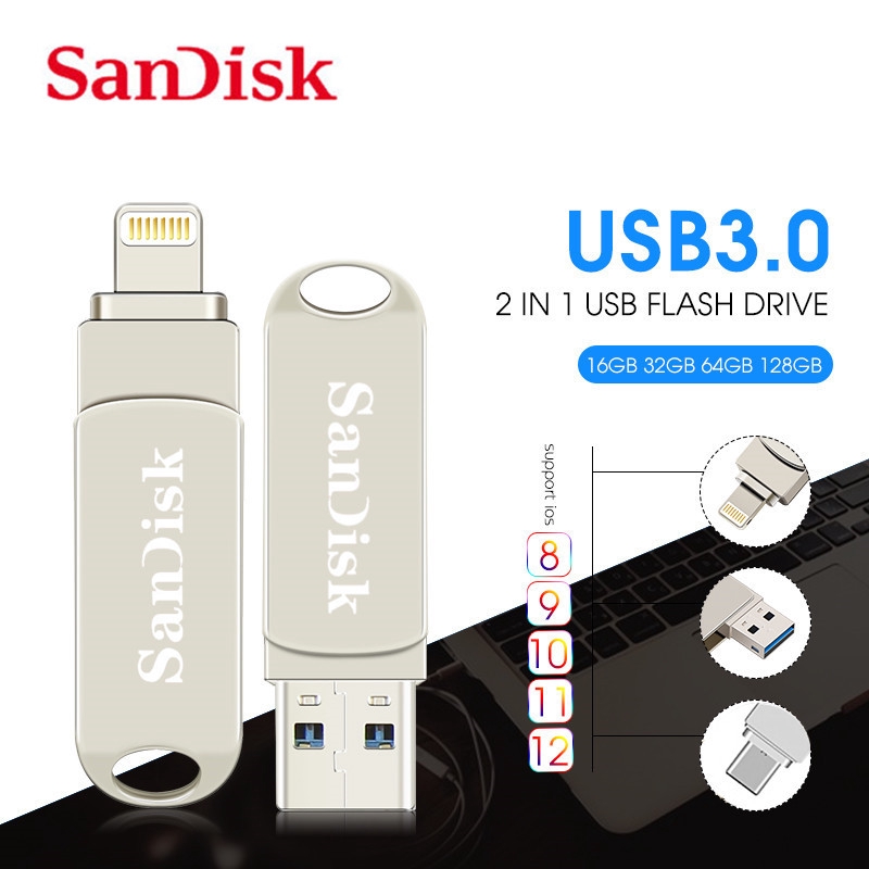 Usb 512gb 2 Trong 1 Cho Iphone/Ipad/Máy Tính