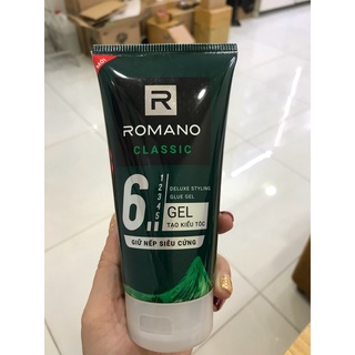 Gel tạo kiểu tóc Romano Classic 150g