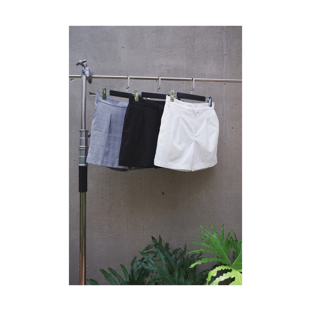 Quần Short Xám Form Trên Gối