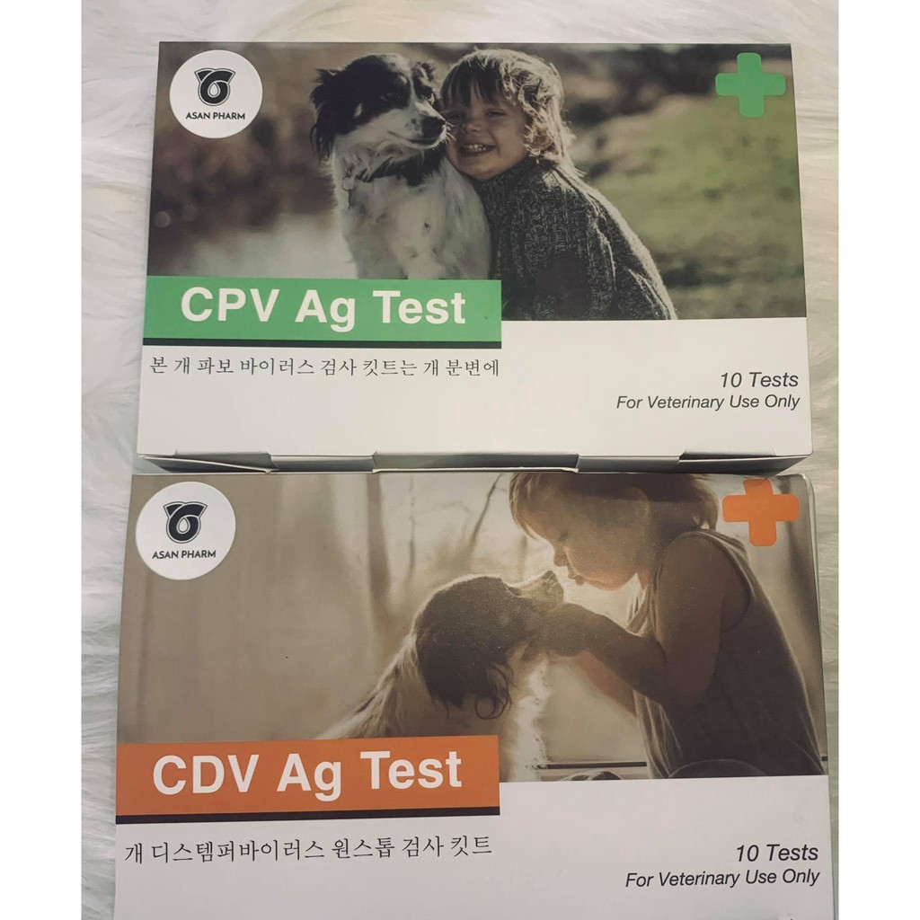 [Mã 1511FMCGSALE giảm 8% đơn 500K] Que test bệnh Parvo và Care cho chó mèo - Phụ kiện chó mèo - ShopPetAz