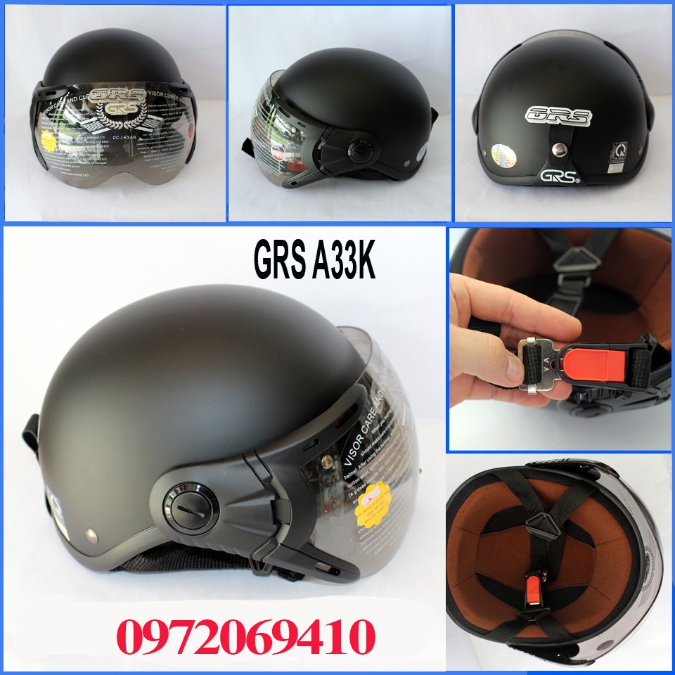 Mũ bảo hiểm GRS A33k