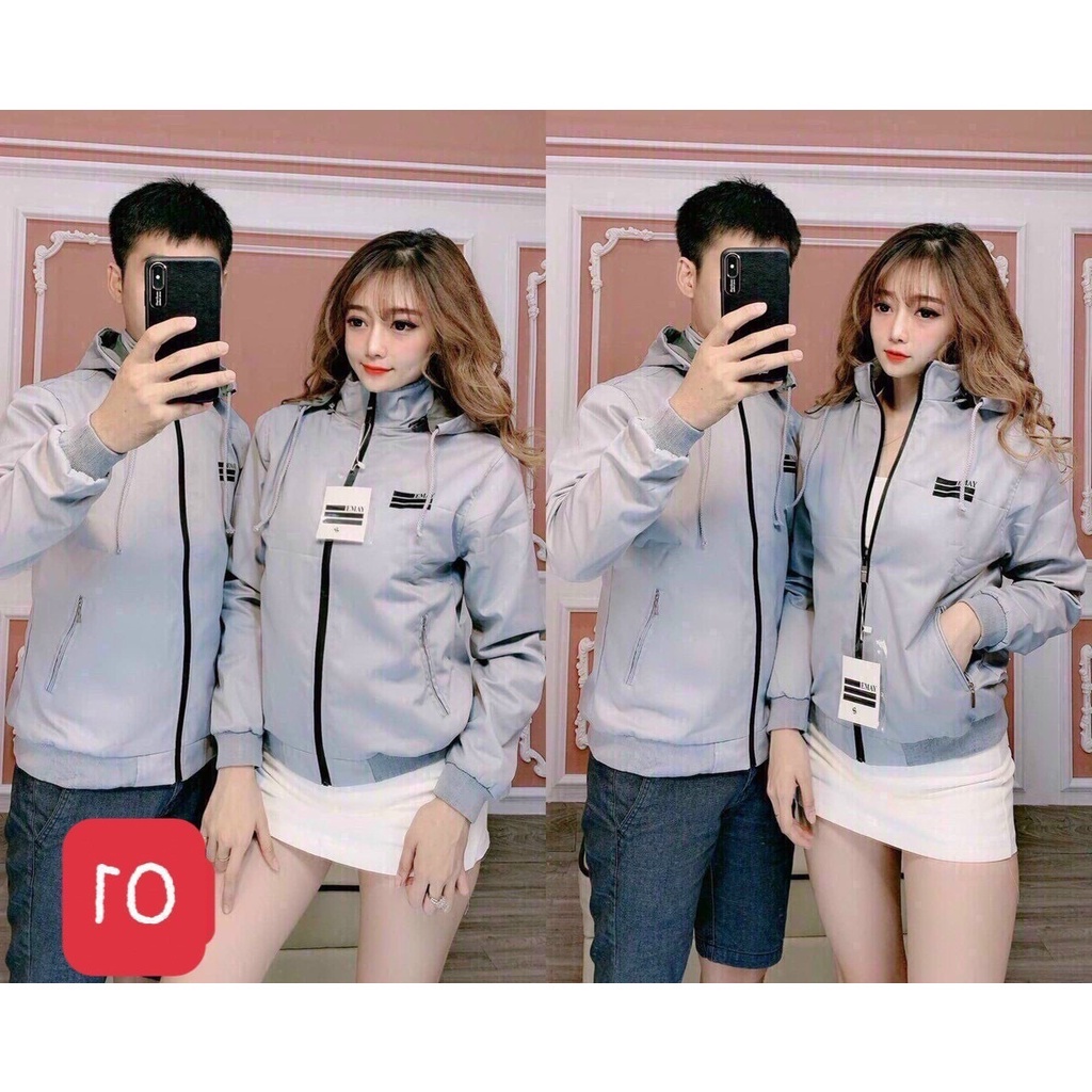 áo khoác dù nam nữ-chất dù 2 lớp thoáng mát chống nước hàng chuẩn shop Lady-Hn Store88 m11