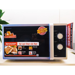 [CHÍNH HÃNG SHARP] - Lò vi sóng Sharp 23L R-G322VN-S - BẢO HÀNH 12 THÁNG TRÊN TOÀN QUỐC