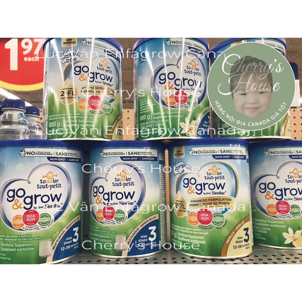 Sữa Bột Similac Go Grow Canada 850g