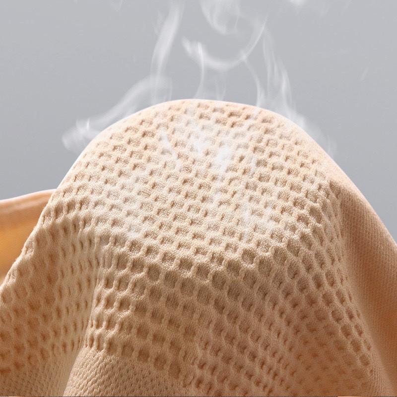 Quần lót nữ cotton cạp cao co giãn 4 chiều có túi zip cho 40-63kg QL03