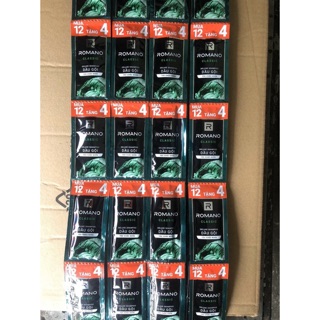 Set 14 gói dầu gội Romano Classic 5gx16