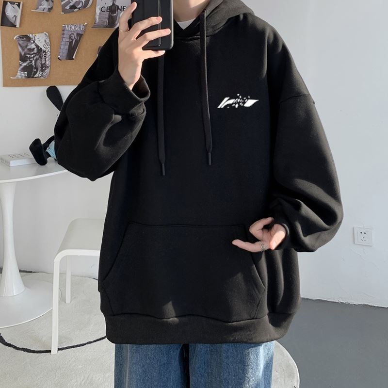 Áo Hoodie Dáng Rộng Phong Cách Âu Mỹ Thời Trang Cá Tính Cho Nam