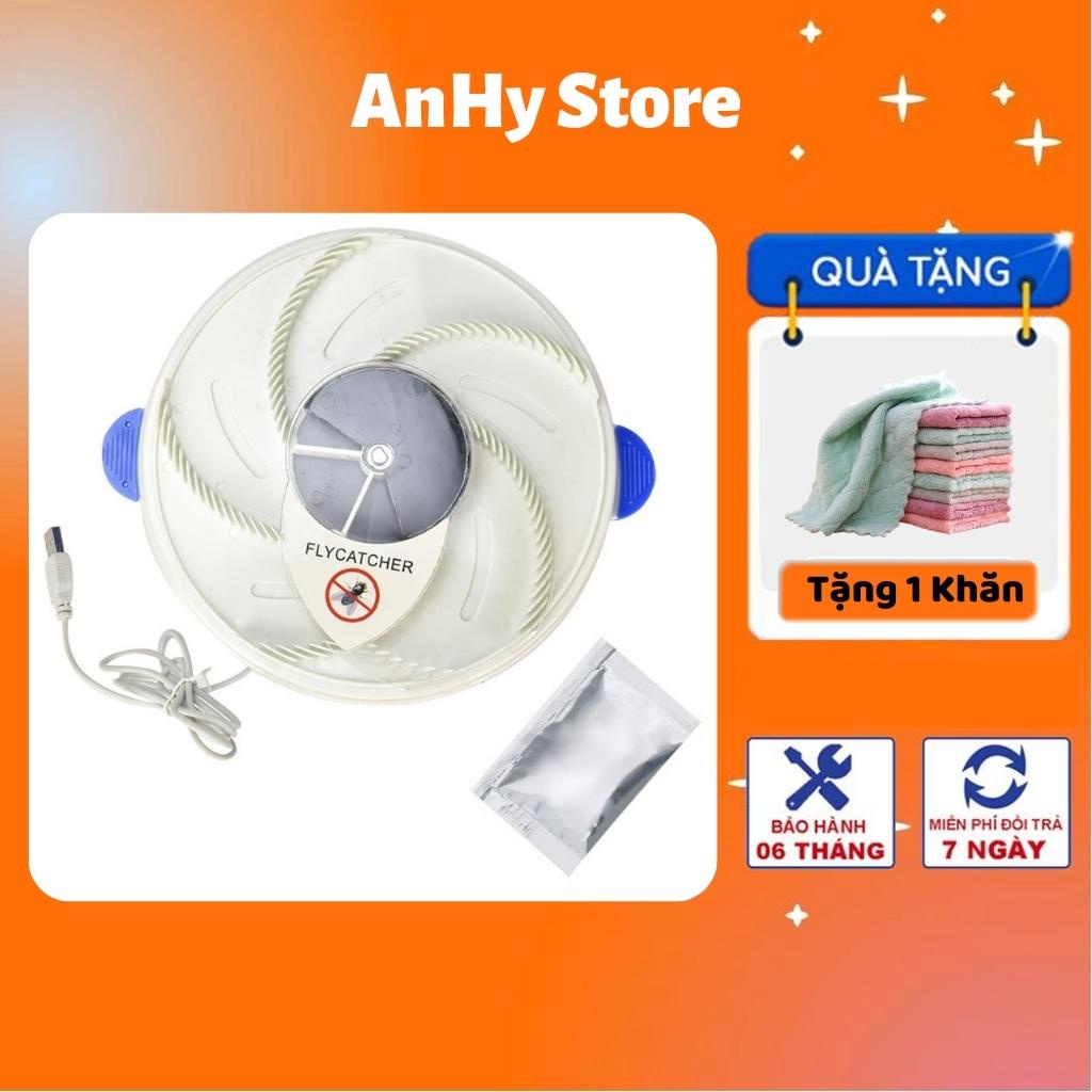 Máy Bẫy Ruồi Tự Động Thông Minh Không Tiếng Ồn Tặng Kèm Gói Mồi Dụng Cụ Bắt Ruồi Muỗi Cắm Điện 220V Tự Động Hàng Lọai 1