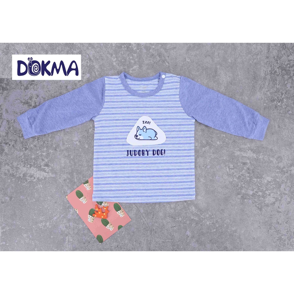 JB416A Áo cài vai dài tay của công ty TNHH Dệt May DOKMA (6-24M)