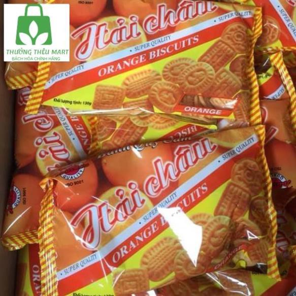 SỈ 10 GÓI Bánh quy cam Hải Châu 130gr