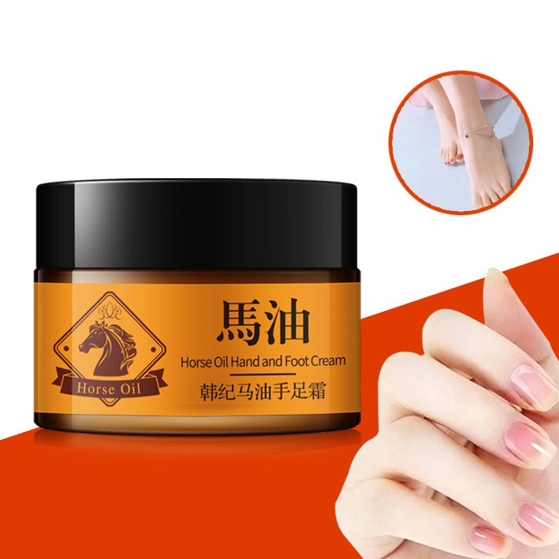 Horse Oil Feet Cream Heel Cream for Athlete's Foot Feet Mask Itch Blisters Anti-chapping Peeling for Foot Care Cream