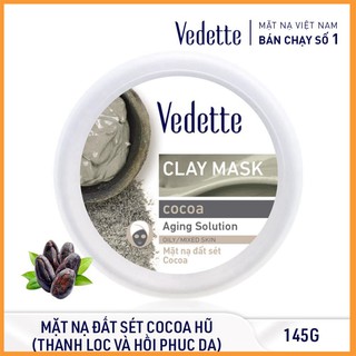 ❤️ MẶT NẠ ĐẤT SÉT BÙN 145g VEDETTE