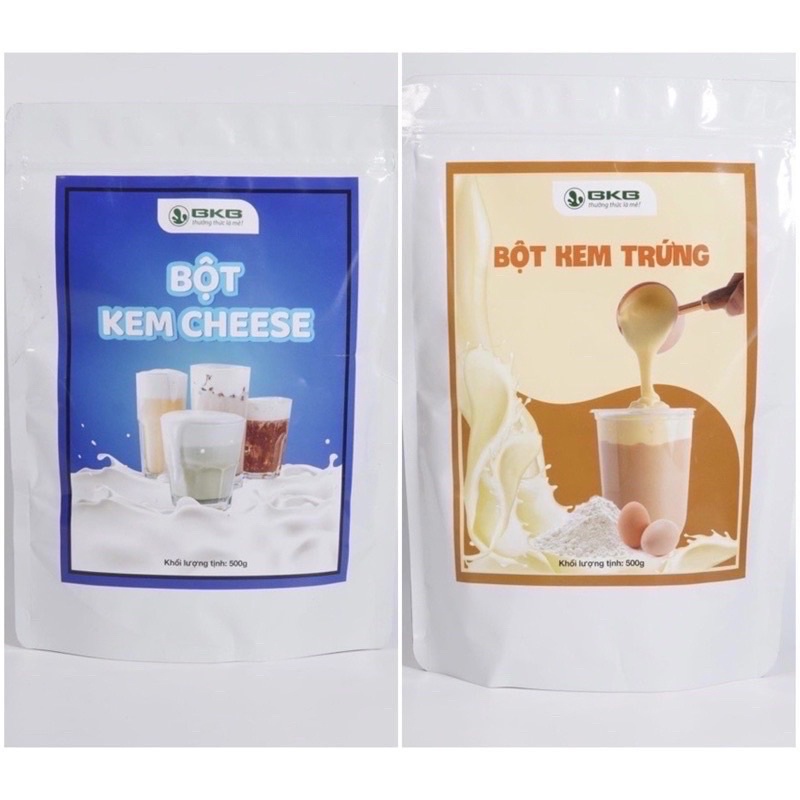 Bột kem cheese, kem trứng BKB 500g