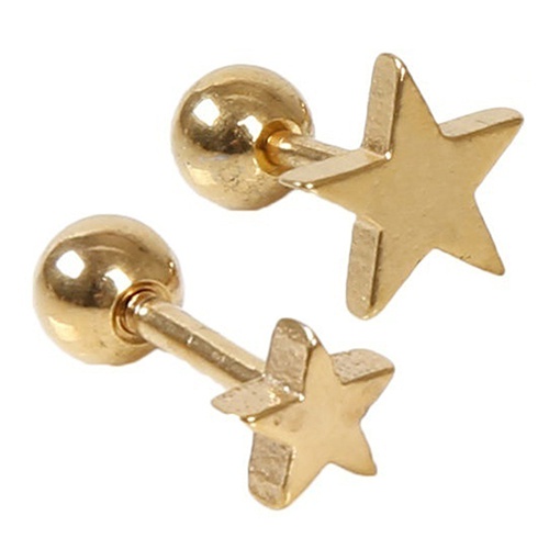 Cặp khuyên tai hình ngôi sao cá tính thời trang cho nữ