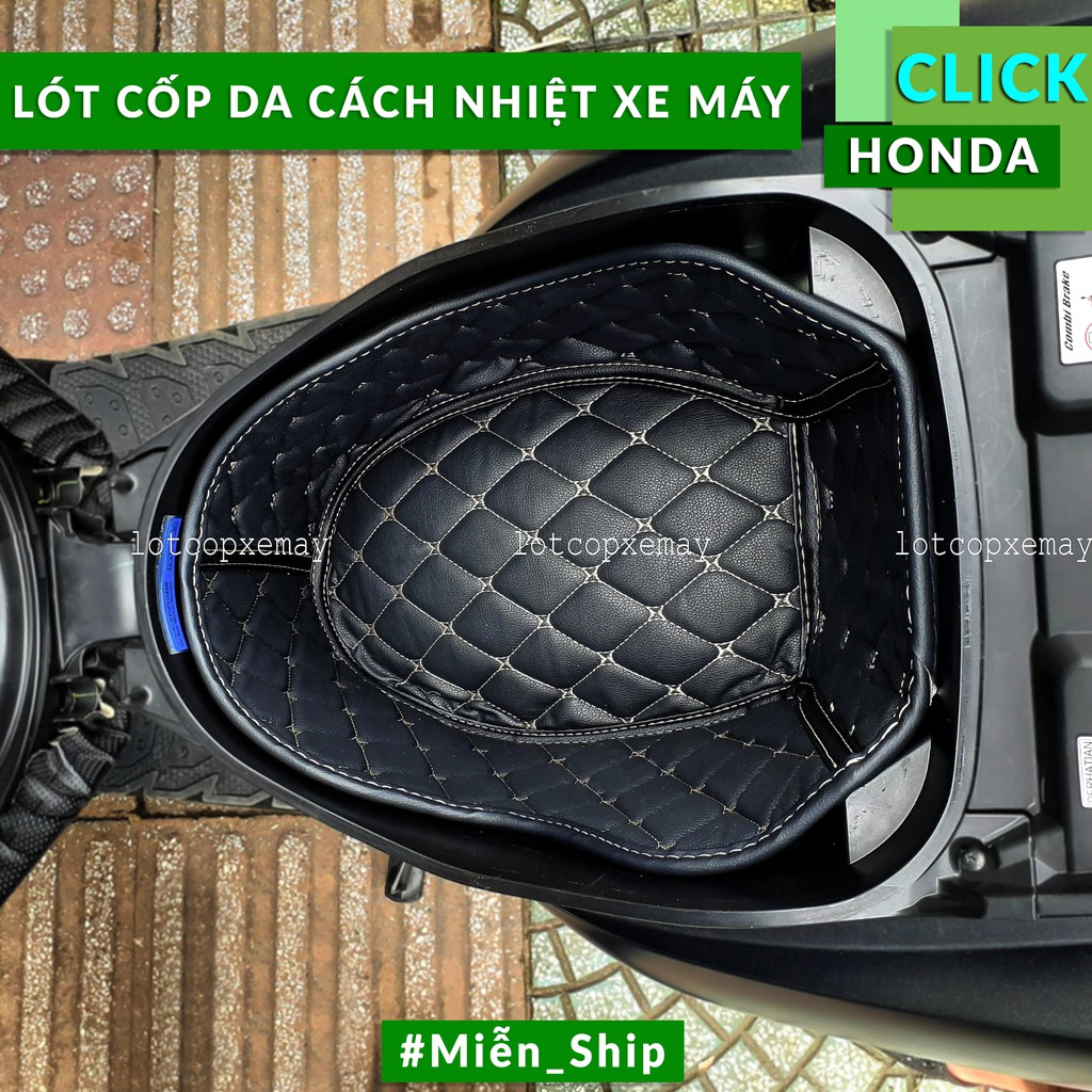 Lót Cốp Da Chống Nóng Chống shock - HONDA VARIO TẤT CẢ CÁC ĐỜI (CLICK 2015-2022 trừ 110cc)-Giá Tận Xưởng-Có Túi Giấy Tờ